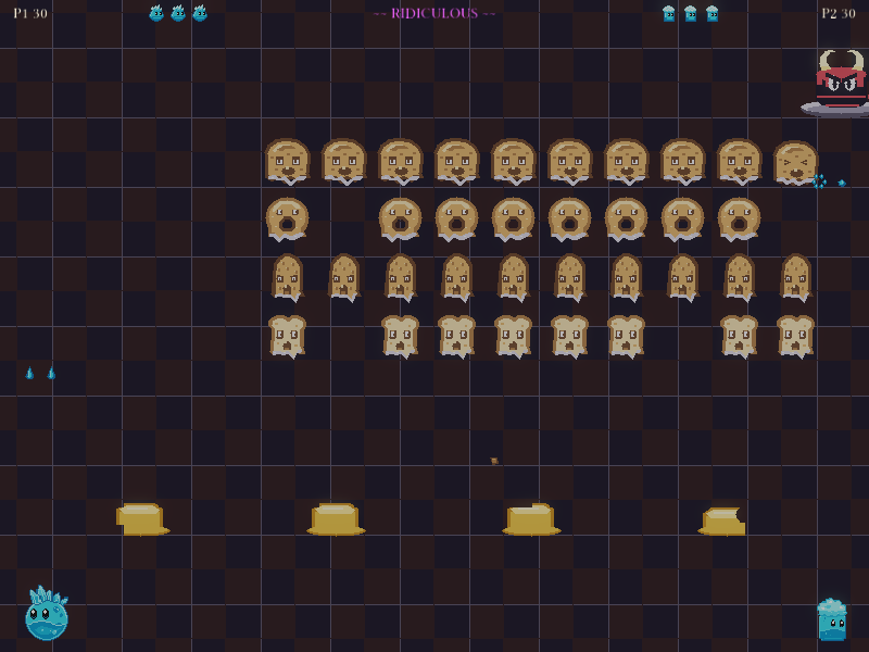 Insiculous Invaders running in a browser